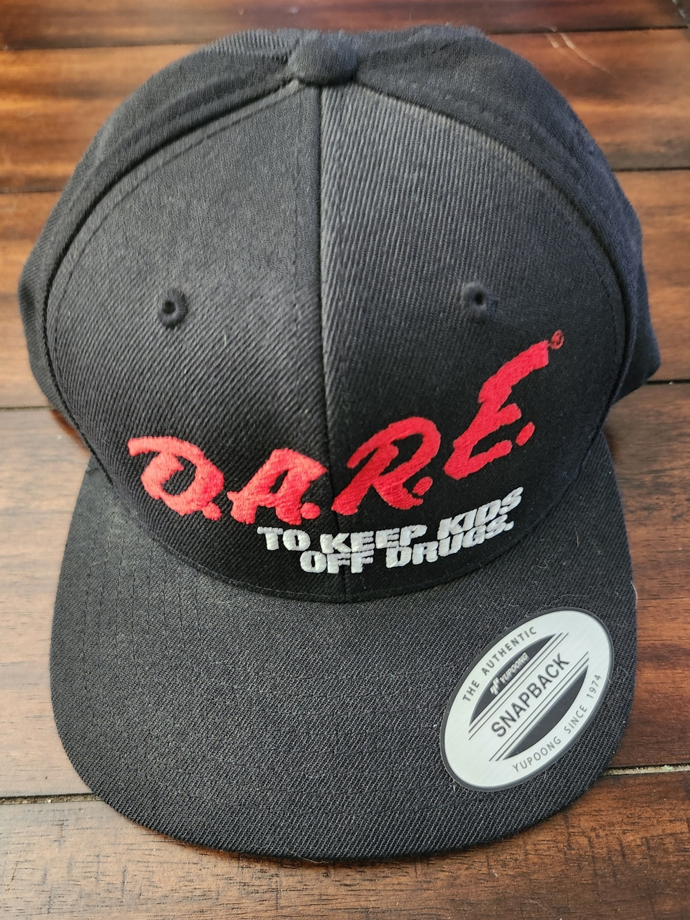 D.A.R.E. Snapback One Size New